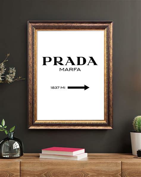 prada wall art|prada canvas wall art.